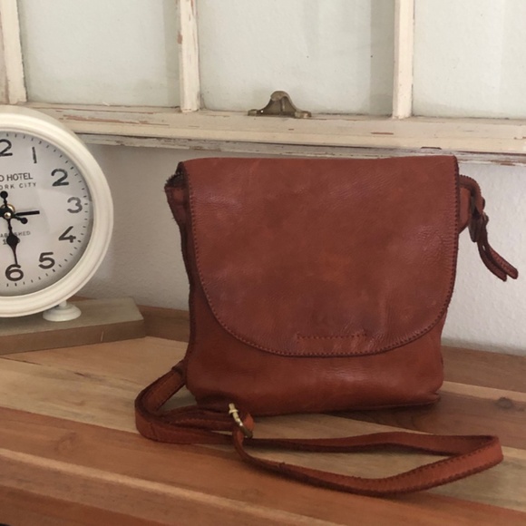 Marta Ponti Portugal Genuine Leather Handbag Crossbody Adjustable Strap - Picture 7 of 13